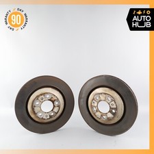 03-18 Bentley Continental Flying Spur Rear Left & Right Brake Rotors Disc OEM