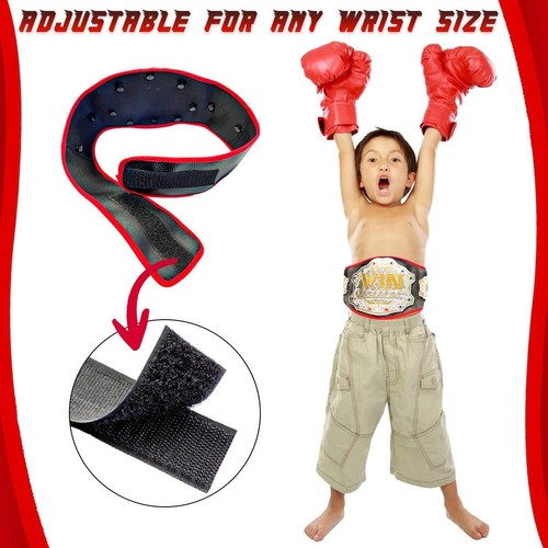 Kids 3In1 Boxing Set for Kids Gloves Champion Belt for Elite Fitness Gift - Picture 3 of 9