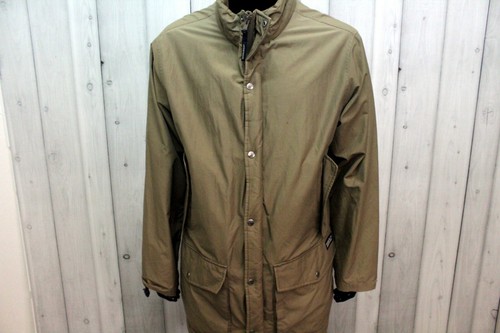Giubbotto Woolrich Uomo Taglia XL Beige Giubbino Giacca Invernale Jacket Logo - Foto 4 di 12