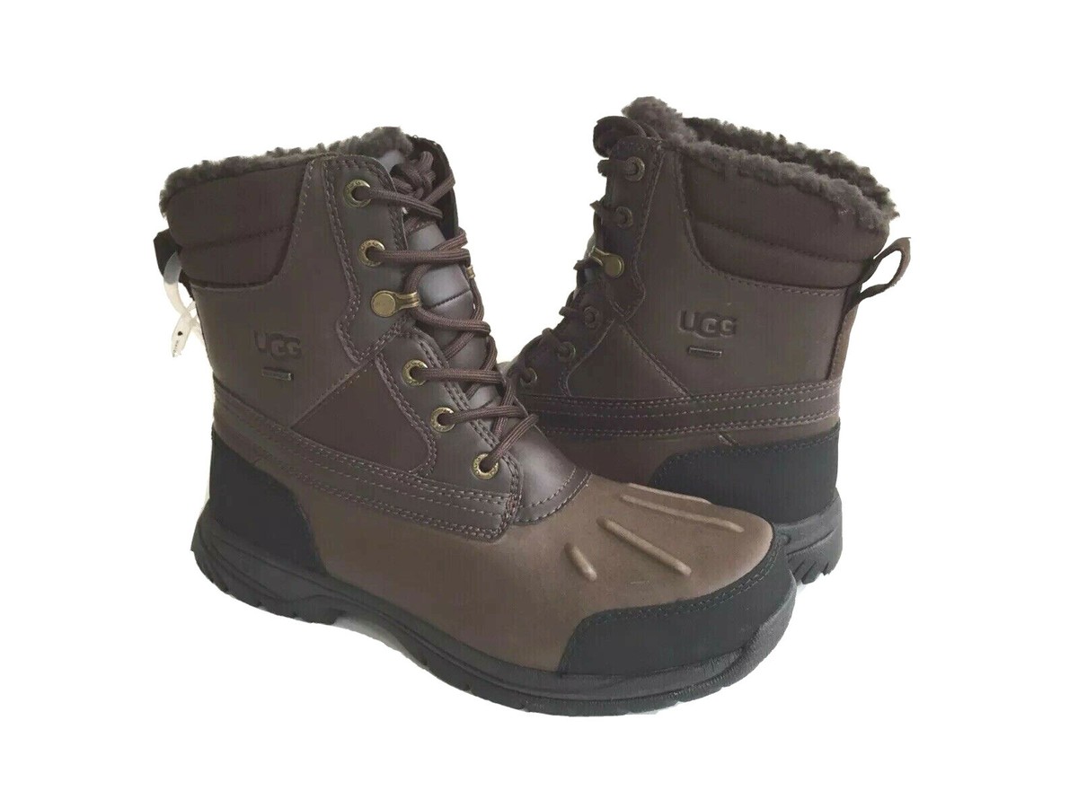 UGG MEN FELTON STOUT WATERPROOF SHEARLING Boot US 12 / EU 45 