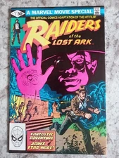 Raiders Of The Lost Arc #1 Movie Adaptation Indiana Jones 1st Print VF+ Marvel