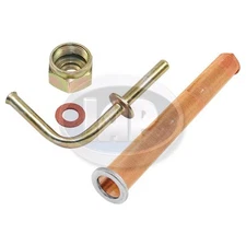 FUEL TANK OUTLET FEED PIPE W/ GERMAN STRAINER VOLKSWAGEN T1 BUG BEETLE 1962-74
