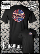 Carroll Shelby Racing Cobra Logo 2-Sided T-Shirt