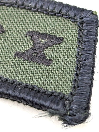 Vintage US Army National Guard Iowa Governor's 10 X Marksman Tab Patch Badge #B4 - Picture 3 of 4