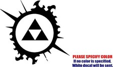 Vinyl Decal Sticker - Legend Of Zelda Triforce Splash Car Truck JDM Fun 6"