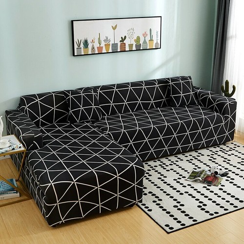 Sofa Cover Living Room Stretch Printed Sofa Slipcover L shape Corner
