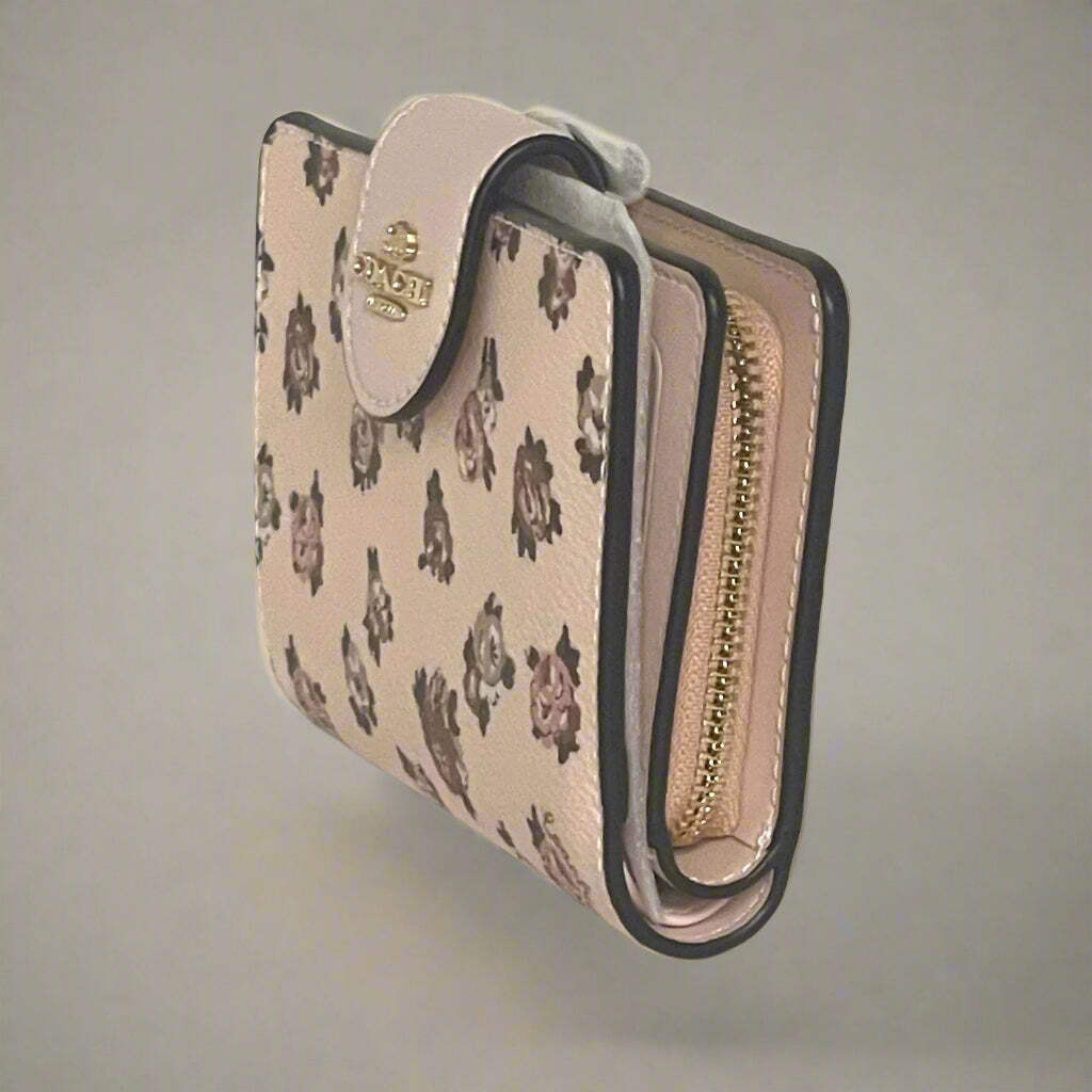 折りたたみ財布 COACH Medium Corner Zip Wallet With Floral Print CR934 $_12.JPG?set_id=880000500F