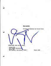 WILLEM DAFOE THE PLATOON SIGNED AUTOGRAPH FULL 122 PAGE SCRIPT COA