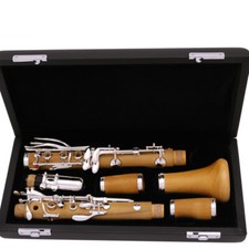 Mouthpieces silver plated 19 key boxwood Bb clarinet