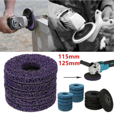 MARKENLOS 10x CSD Scheibe CBS Grob-Reinigungsscheibe 115/125mm Winkelschleifer für Rostio