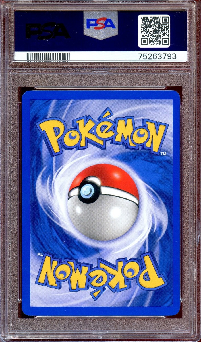 PSA 7 Gengar French Fossil 5/62 1st Edition Ectoplasma Pokemon