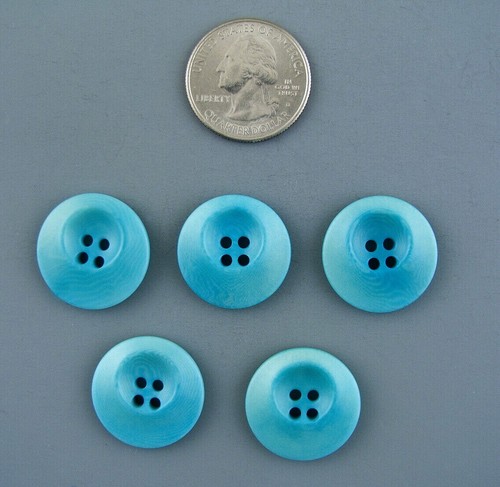 COLORFUL TAGUA NUT (COROZO) BUTTON SET OF 5 - Picture 2 of 3