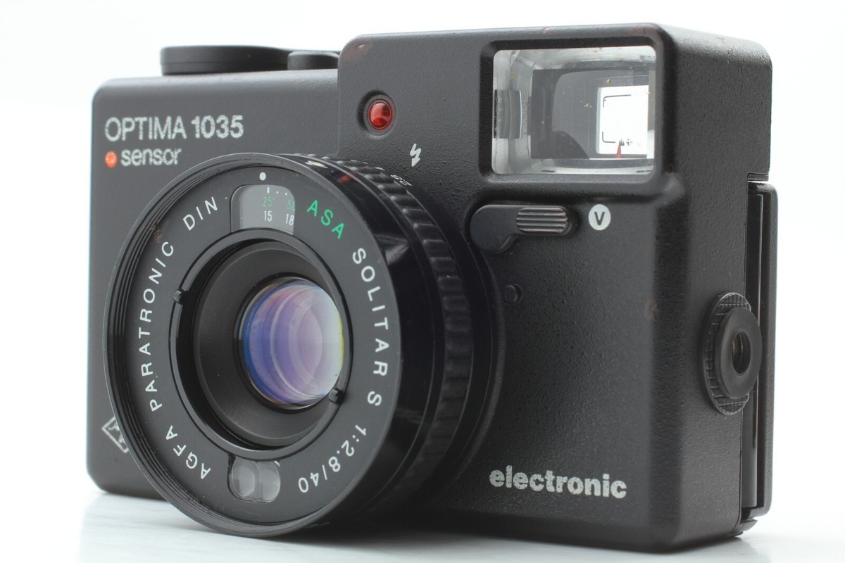 【希少 完動美品】AGFA OPTIMA 1035 SENSOR ドイツ製 Mint!] Agfa Optima 1035 Sensor 35mm Film Camera Made in