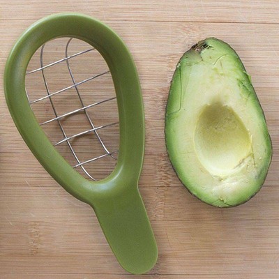 Avocado Slicer Melon Fruits Cutter Cuber Hand Tool Kitchen ...