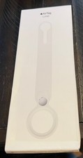 Genuine Apple AirTag Polyurethane Loop Case Cover - White MX4F2ZM/A Air Tag