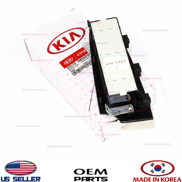 Genuine Kia Power Window Main Switch 935701M000WK for sale online eBay
