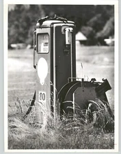 WEEDS Around EVERGREEN AIRPARK Fuel Pump Washington State 1978 Press Photo