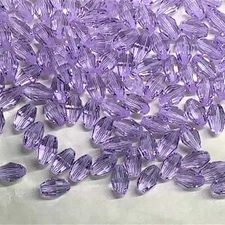 Swarovski Art 5200 9x6mm Alexandrite changing color 24pcs Crystal Barrel Beads