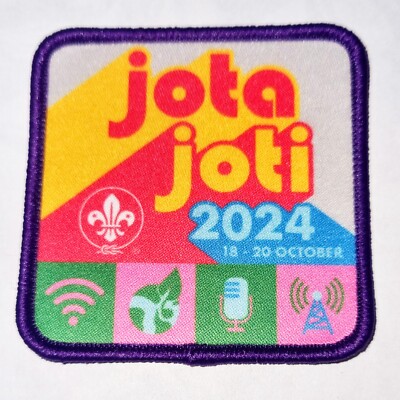 2024 Jamboree On The Air / Internet (JOTA / JOTI) Scout Badge 