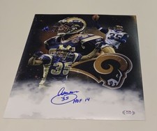 Aeneas Williams St. Louis Rams “HOF 14” Signed 11 x 14 Photo! PSA/DNA # 9A75759