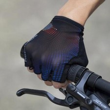 Rockbros Guanti Ciclismo Mezze Dita Sbr Pad Assorbimento Urti Traspiranti Moda