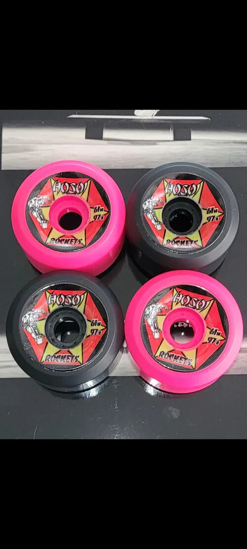スケートボード OJ wheels HOSOI ROCKETS 61mm 97a OJ Wheels Hosoi Rockets 61mm 97a White - CalStreets BoarderLabs