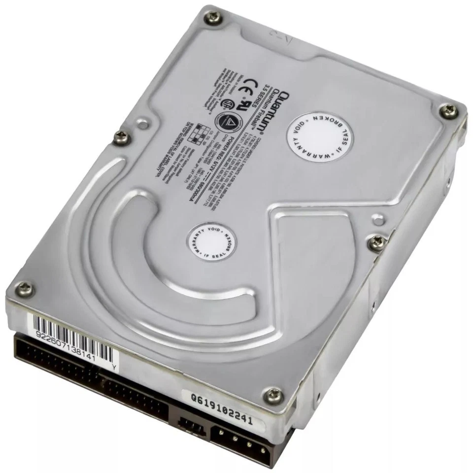 Quantum Fireball FB12A012 HDD Hard Disk IDE 1.2GB 3.5" IDE EIDE PATA Interno - Image 2 of 4