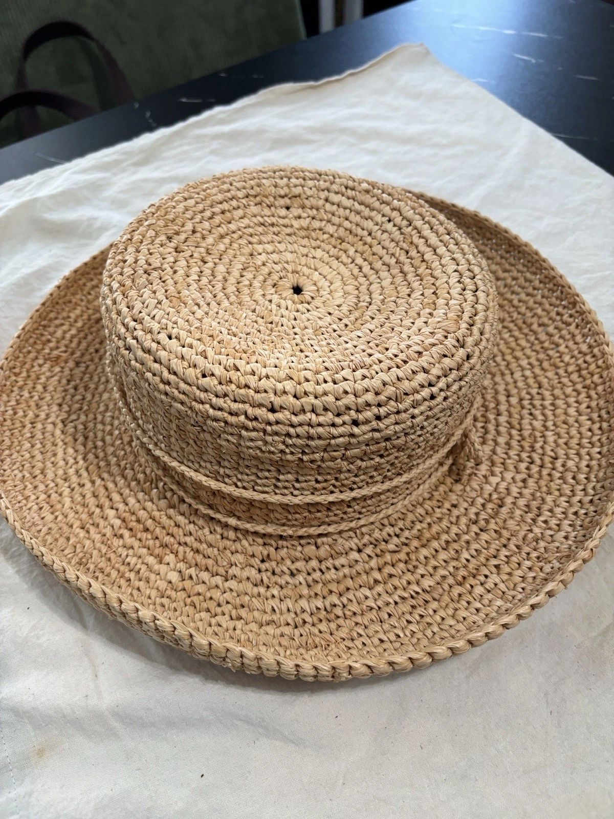 Scala Woven Straw Woman Hat