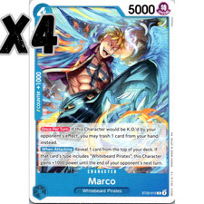 One Piece Ace & Newgate ST22Marco ST22-012 Play Set (X4)
