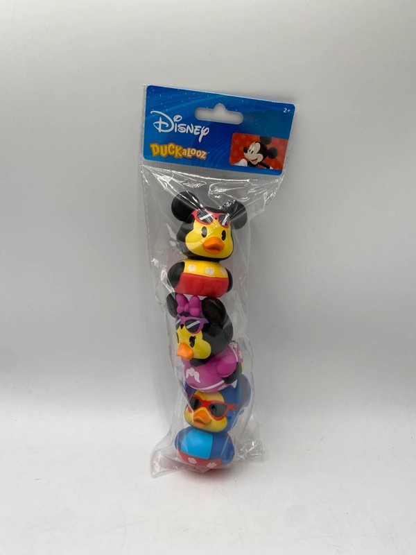 Disney Duckalooz Minnie Mickey Stitch Summer Ducks 3 Pack USA Exclusive FREE P&P