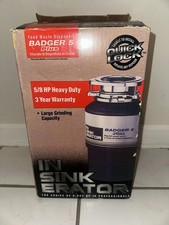 InSinkErator BADGER 5 Plus 5/8 HP Food Dispos...