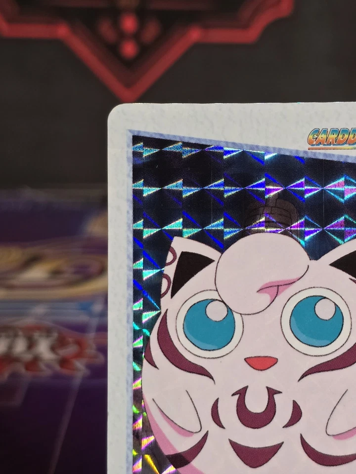 Pokemon (Ancient) JIGGLYPUFF Japanese BANDAI CARDDASS Vending PRISM HOLO  170  - Image 2 of 4