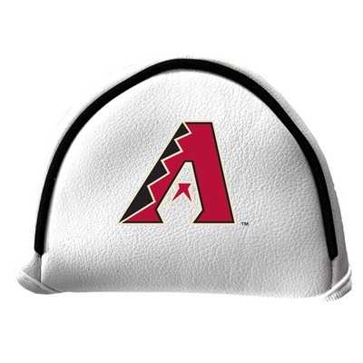 Team Golf MLB ARIZ Diamondbacks Putter Cover - Mallet (White) - Printed WHITE