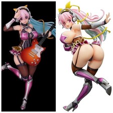 Taimanin RPG × Super Sonico Action Figure Set of 2 Japanese Limited Rare Unused