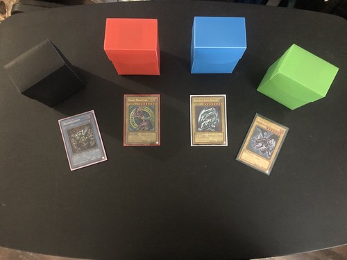 Vintage Yu-Gi-Oh! Starer Deck Yugi Kaiba Joey & Pegasus Complete 50 Card Sets