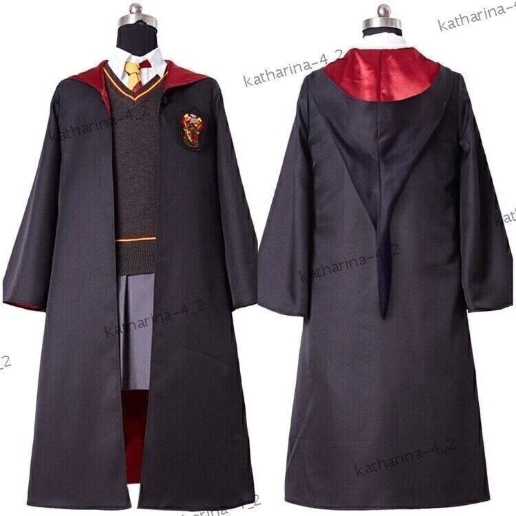 Karneval Kinder Erwachsene Harry Potter Hermine Granger Gryffindor Uniform DE * - Bild 4 von 4