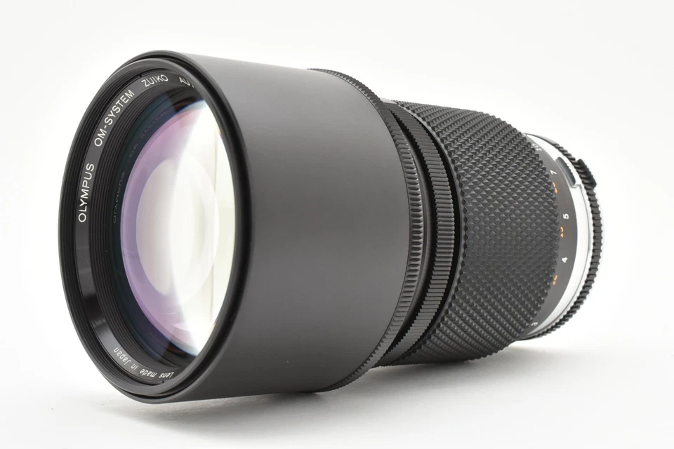 Late Model [MINT!] Olympus OM System Zuiko Auto-T 180mm F2.8 MF From JAPAN -1367 - Image 2 of 4