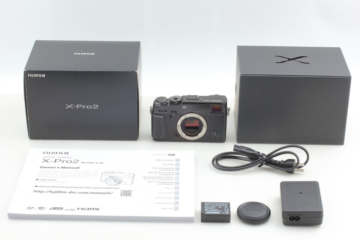 S/N 1 [N MINT+++ in Box] Fujifilm Fuji X-Pro2 Black 24.3MP Digital