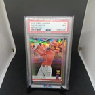 2019 Shohei Ohtani  Topps Chrome #1 Refractor Rookie Cup  PSA 9 MINT Dodgers