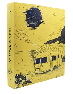 Decomposition Book Michael Roger Big Sur Binder, 10'' x 11-3/4'', Yellow, 3-Ring