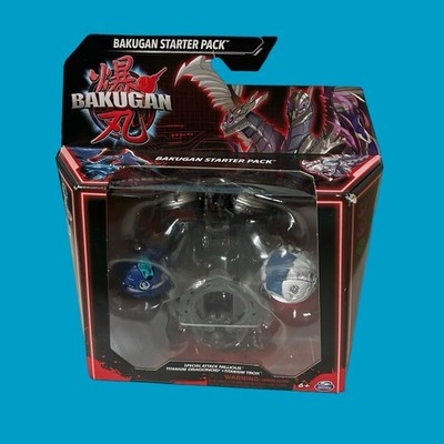 BAKUGAN Starter Pack Special Attack Nillious Titanium Dragonoid & Trox NEW Box