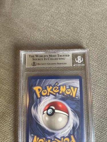 GERMAN Pokemon 1ST Edition 6/102 holo gyarados BGS NM-MT 8.5 - Picture 5 of 6