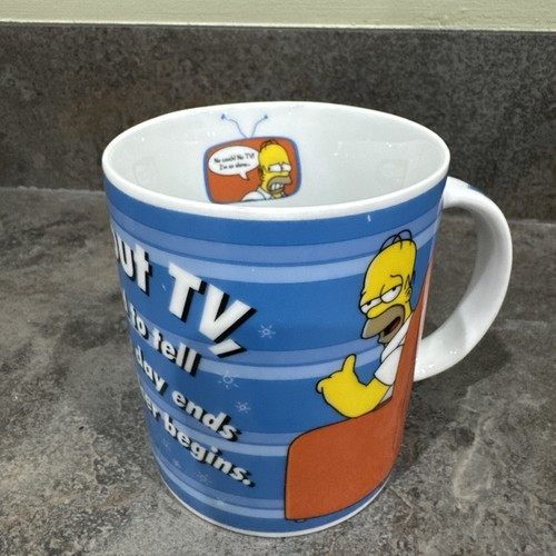 THE SIMPSONS - Homer Simpson Keramiktasse Fuchs 2004 Sammlerstück - ohne TV…..