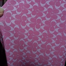 1 yard pre owned used fabric print spandex 4 way stretch