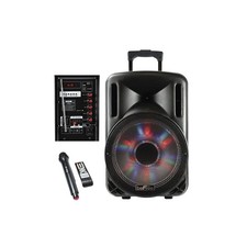 beFree Sound 12 Inch 2500 Watt Bluetooth Portable Party PA Speaker With