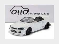 OTTO-MOBILE OT1135 NISSAN - SKYLINE GT-R (BNR34) BY KRC 2019 - WHITE - 1/18