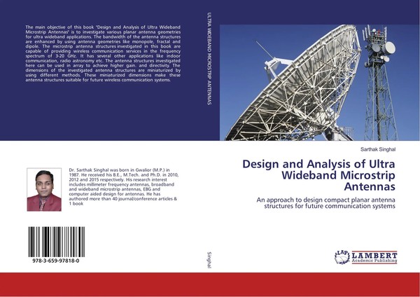 Sarthak Singhal | Design And Analysis Of Ultra Wideband Microstrip Antennas-image