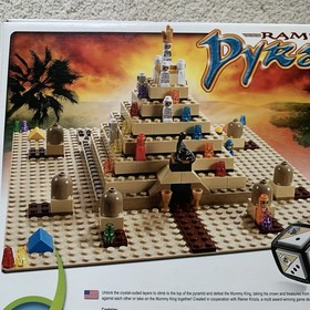 LEGO Ramses Pyramid 3843 Buildable Game Complete w/ Box Manual Instructions