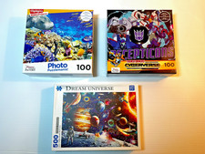 Kids Puzzles set of 3 Complete Great Condition ages 6 Posters included