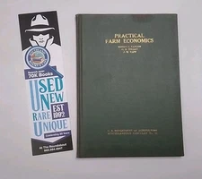 Practical Farm Economics, by Taylor, Tolley & Tapp. USDA Pub. 1924. HB, VG Cond.